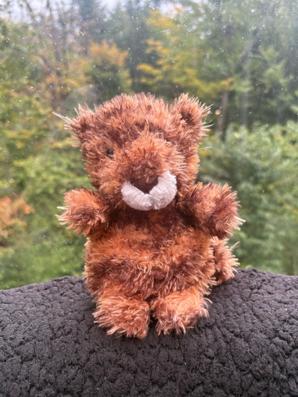 Jellycat Little Tiger Plush Small 7" Striped Chocolate Orange Stuffed Animal Toy